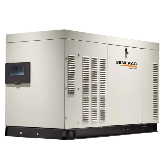 Generac Protector 30kW RG03015ANAX Liquid Cooled 1 Phase 120/240V LP/NG Standby Generator New