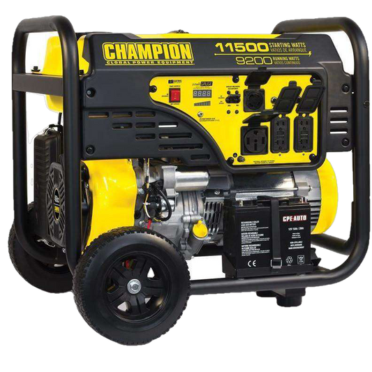 Champion 100110 9200W/11500W Electric Start Gas Generator New