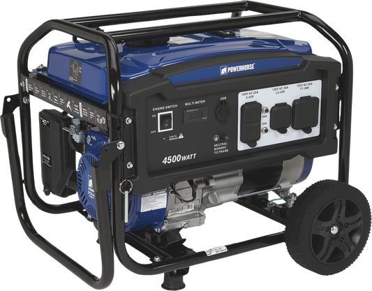 Powerhorse 102223 Generator 3600W/4500W DH212 Engine Gas New