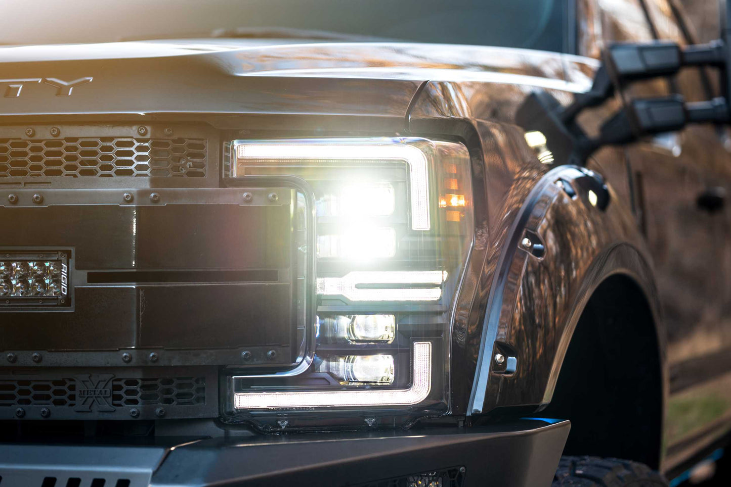 XB LED Headlights <br> 17-19 Ford Super Duty (Pair / ASM) (GEN 2)