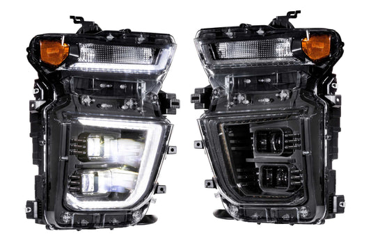 XB Hybrid Headlights <br> 20-24 Chevrolet Silverado HD (Pair)