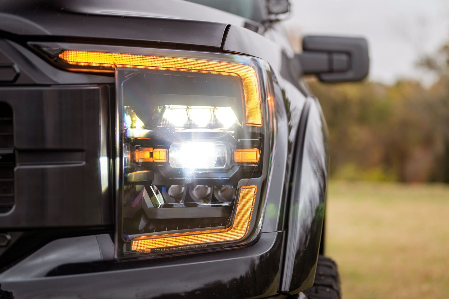 XB LED Headlights <br> 21-23 Ford F150 (Amber DRL)