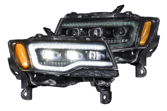 XB LED Headlights <br> 14-22 Jeep Grand Cherokee (Pair)