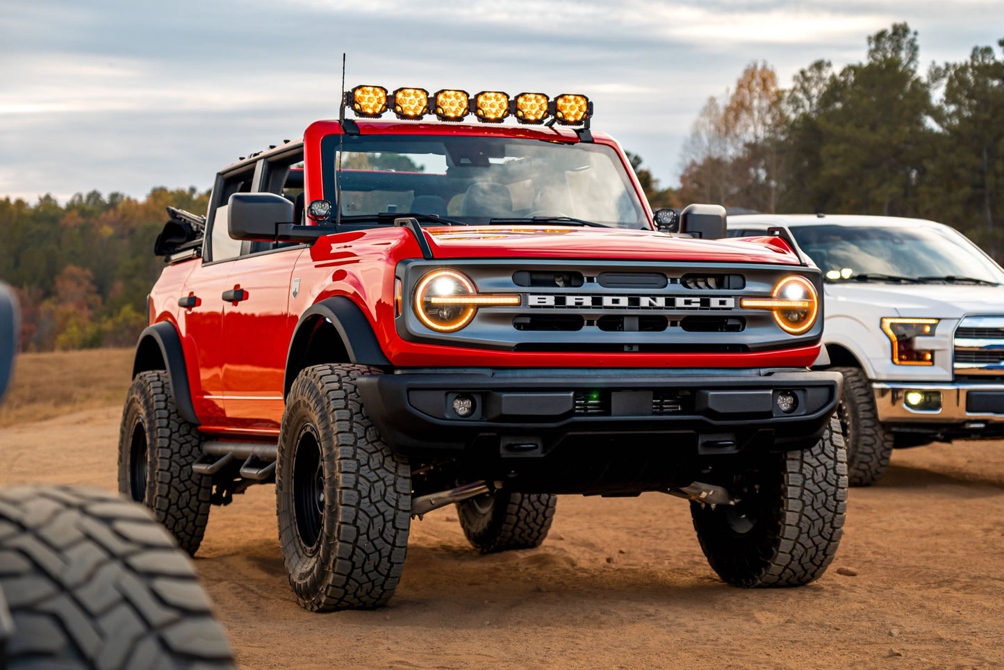 XRGB LED Headlights <br> 21-24 Ford Bronco (Pair / RGB DRL)