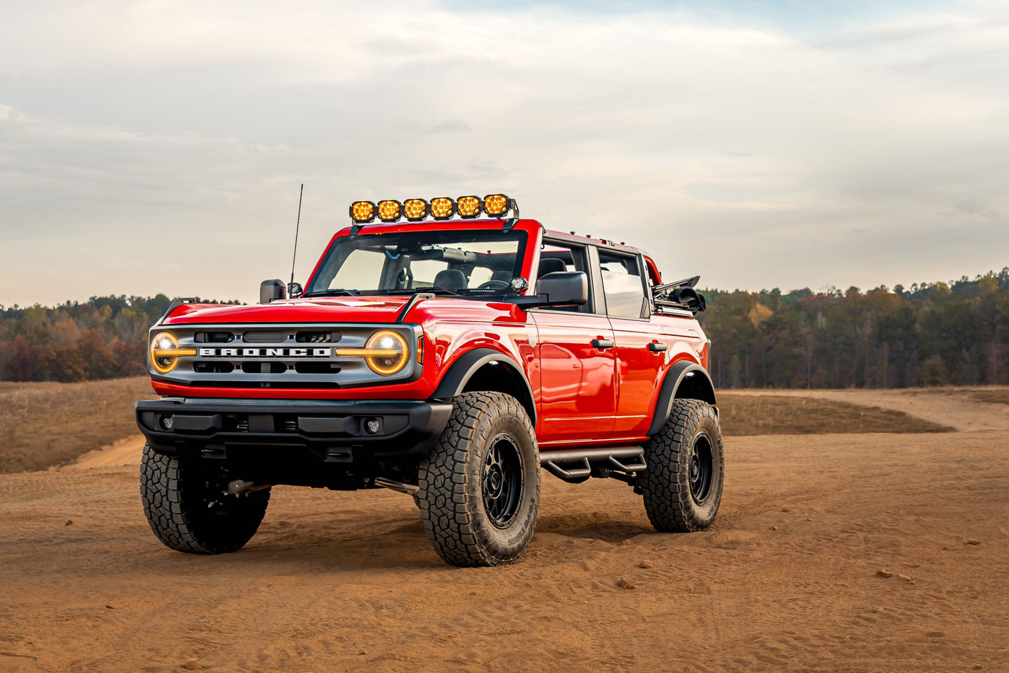 XRGB LED Headlights <br> 21-24 Ford Bronco (Pair / RGB DRL)