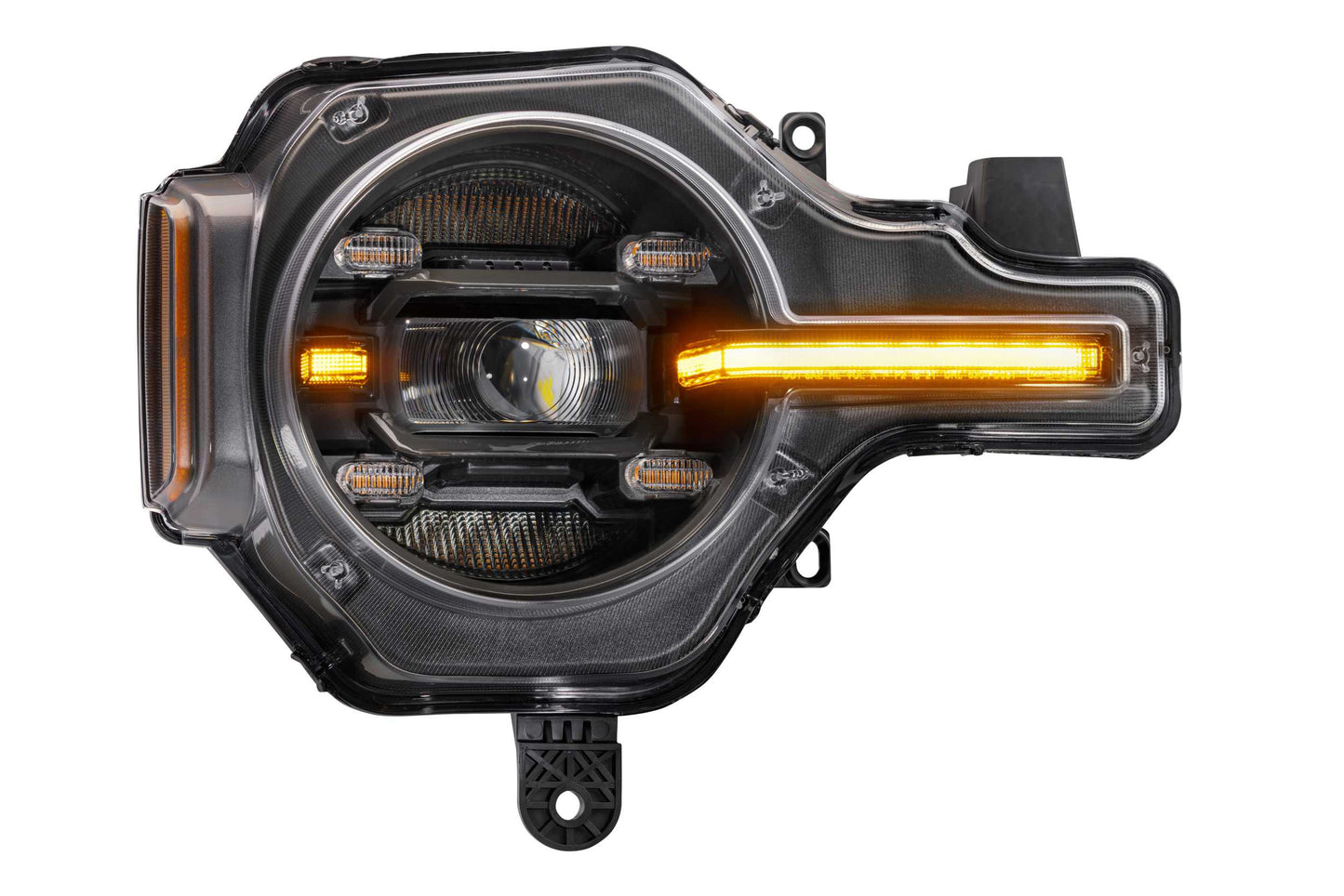 XB LED Headlights <br> 21-24 Ford Bronco (Pair / Amber DRL)