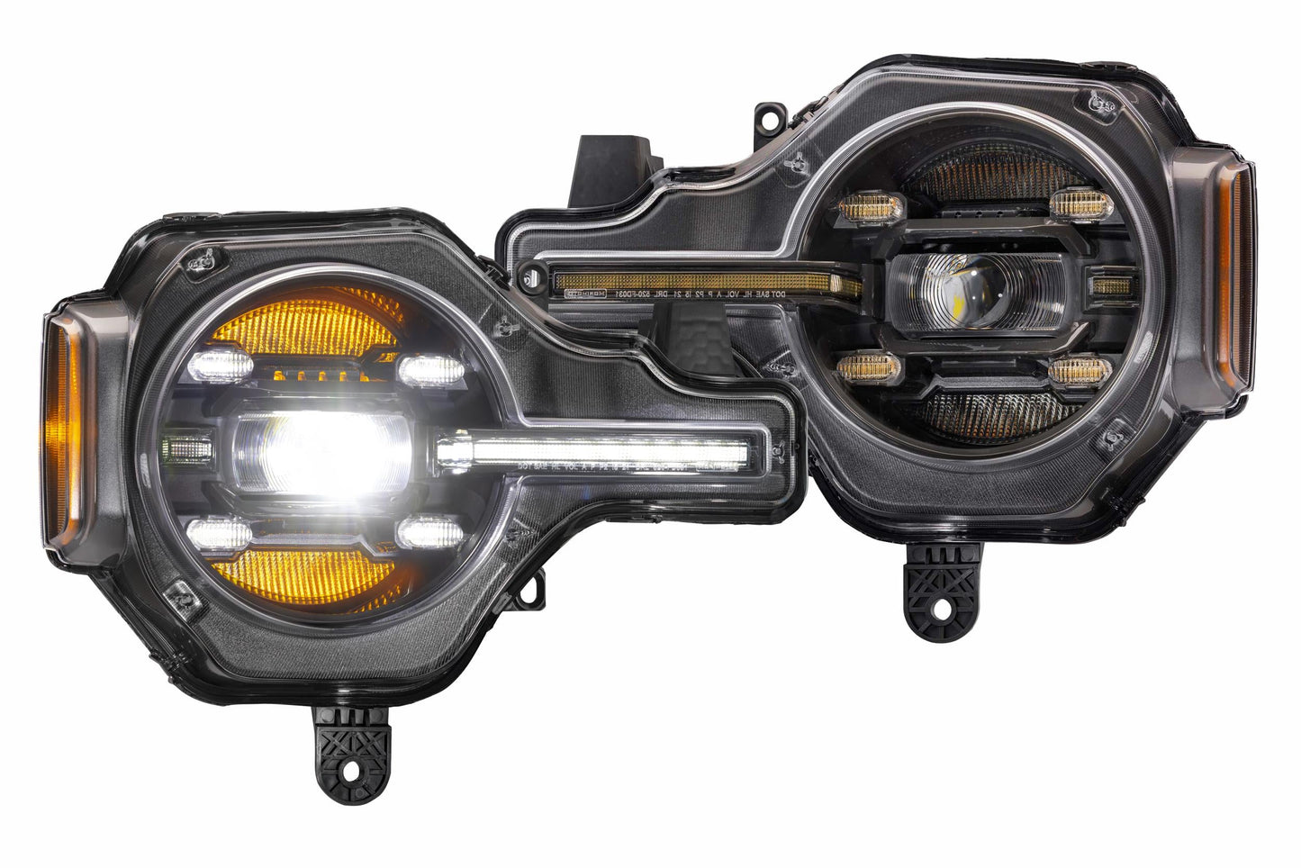 XB LED Headlights <br> 21-24 Ford Bronco (Pair / White DRL)