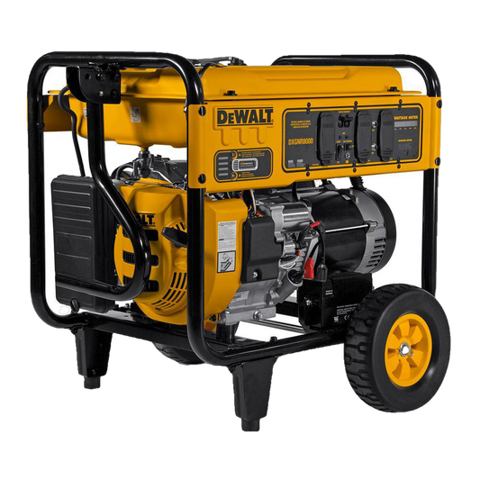 Dewalt DXGNR8000 8000W/10000W Auto Idle CO Protect Electric Start Generator Manufacturer RFB