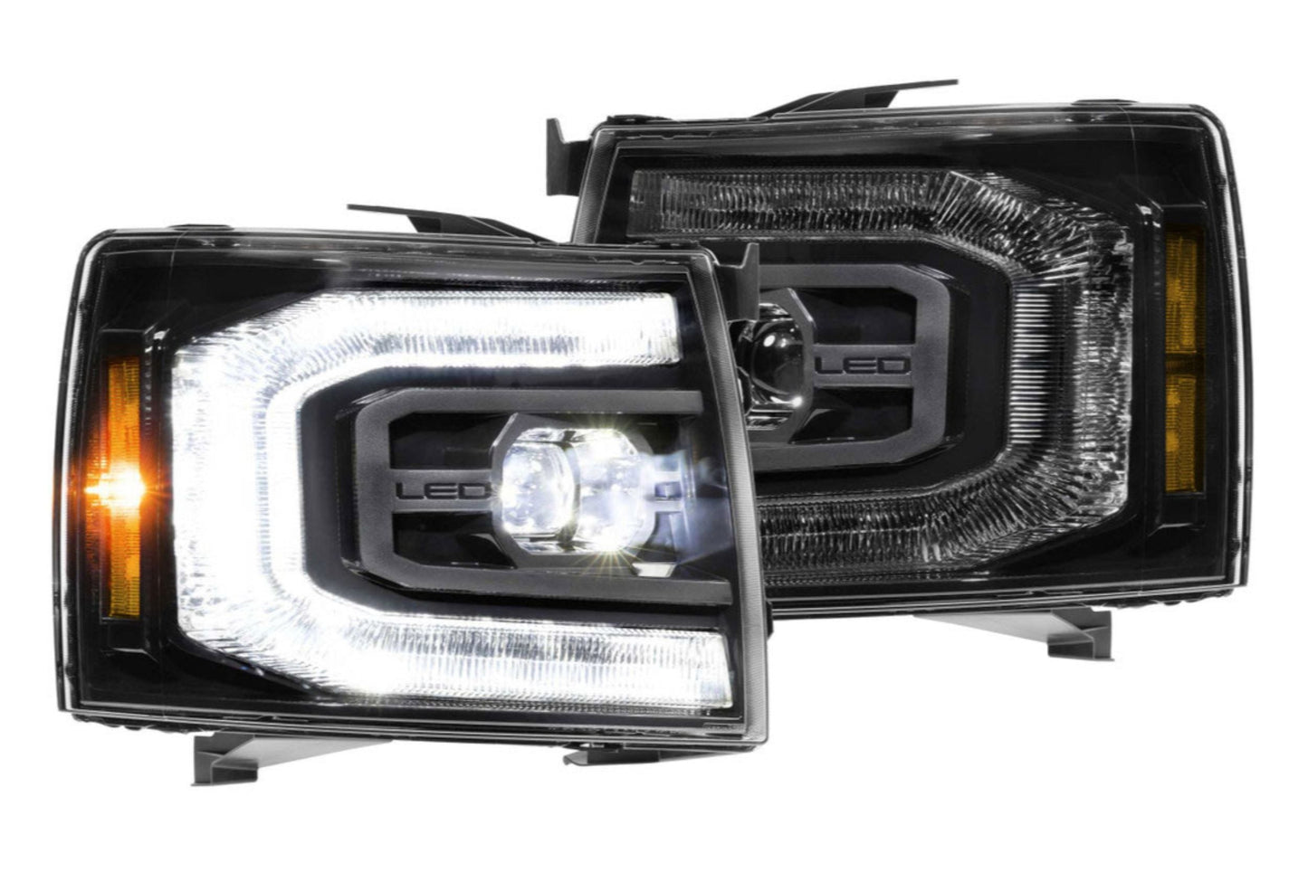 XB LED Headlights (Pair / ASM / Gen II) <br> 07-13 Chevy Silverado