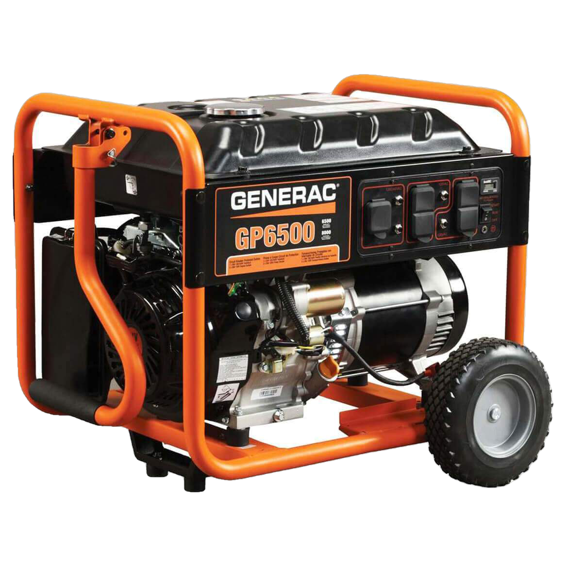 Generac GP6500 6500W/8125W Gas Generator Manufacturer RFB