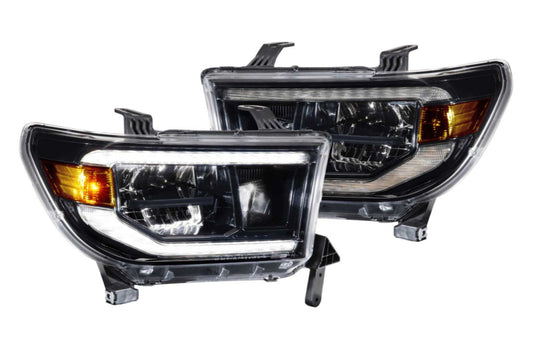 XB LED Headlights <br> 07-13 Toyota Tundra (Pair / ASM) (Gen 2)