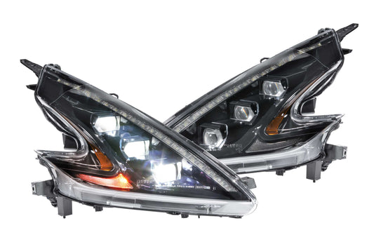 XB LED Headlights <br> 09-21 Nissan 370Z (Pair / ASM / LHD)