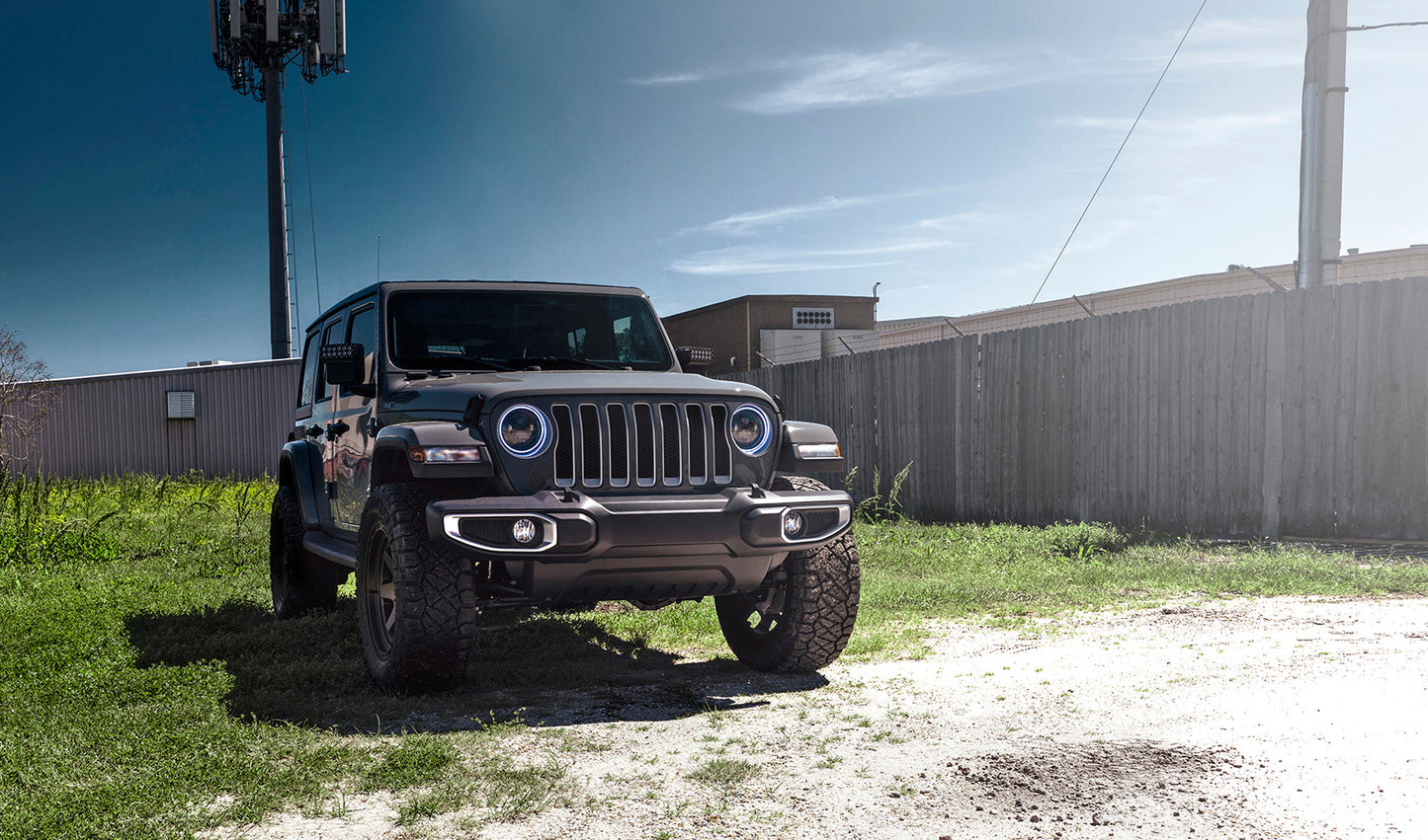 7in. High Powered LED Headlights (Pair) <br>19-21 Jeep Wrangler