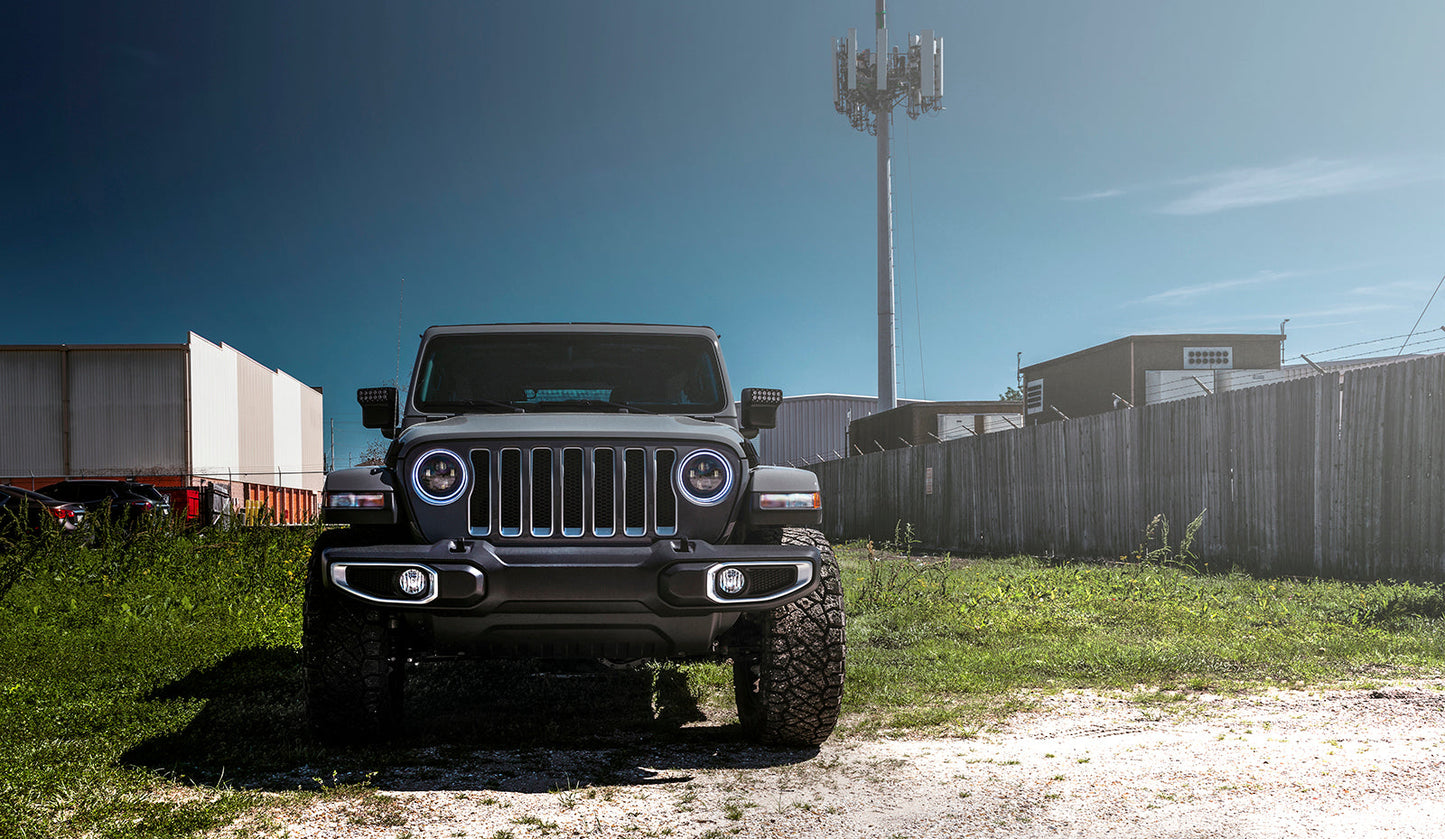 7in. High Powered LED Headlights (Pair) <br>19-21 Jeep Wrangler