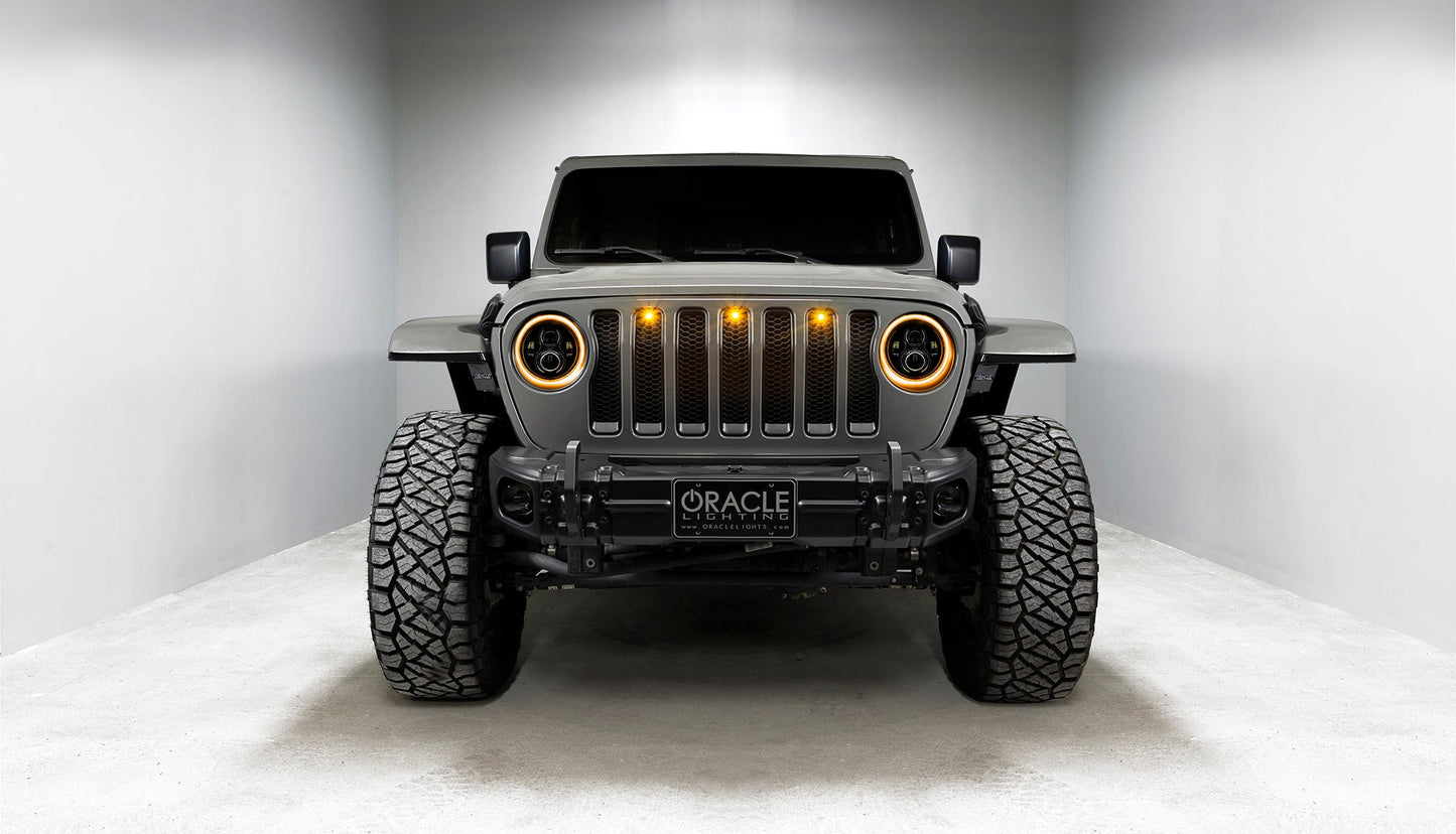 7in. High Powered LED Headlights (Pair) <br>19-21 Jeep Wrangler