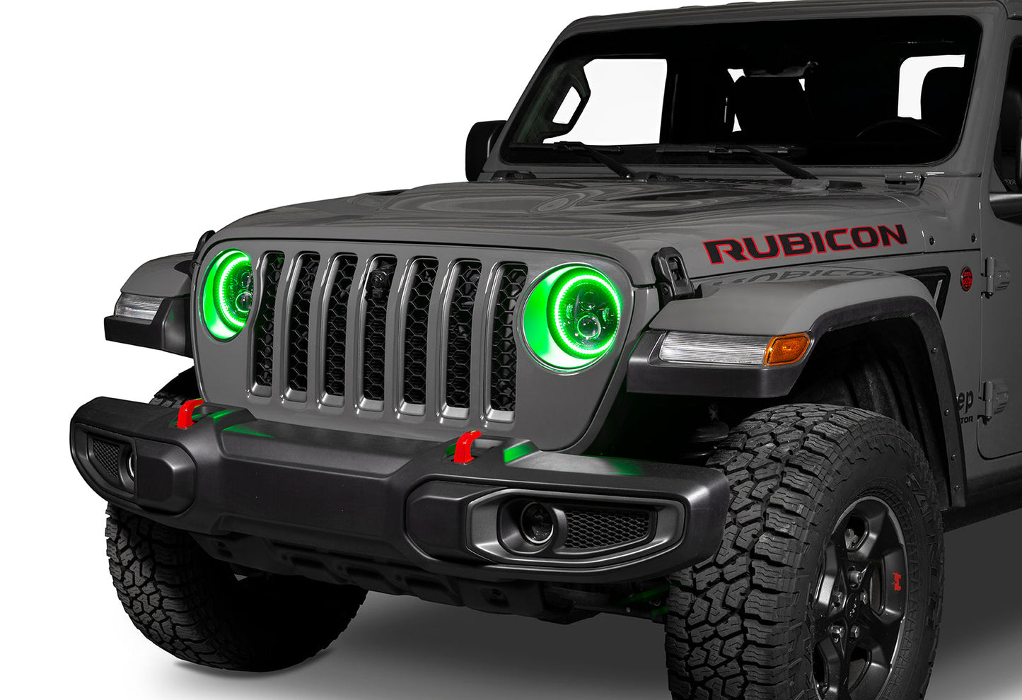 7in. High Powered LED Headlights (Pair) Dynamic ColorSHIFT <br>07-18 Jeep Wrangler JK, 18-21 JL