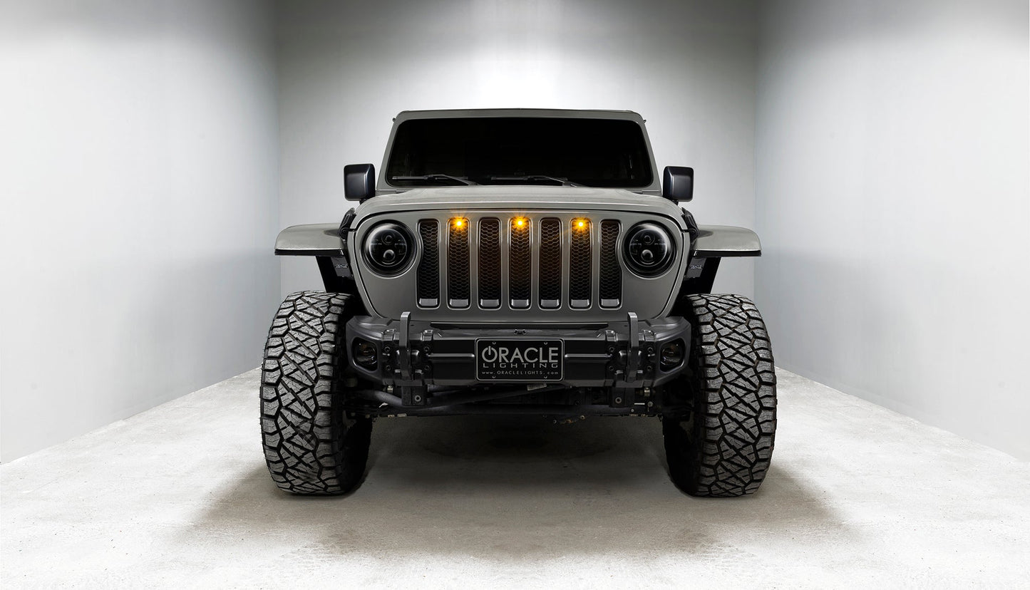 7in. High Powered LED Headlights (Pair) <br>Jeep Wrangler JL/Gladiator JT