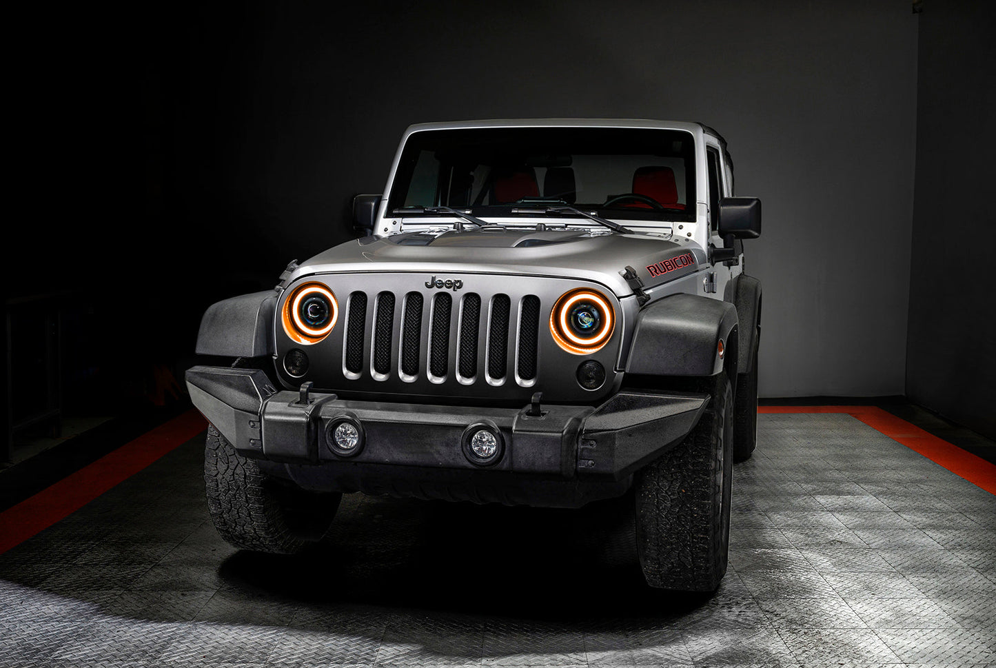 7 in. Switchback Bi-LED Projector Headlights <br>Jeep Wrangler JK