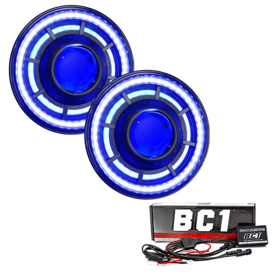 7 in. ColorSHIFT Bi-LED Projector Headlights <br>Jeep Wrangler JK