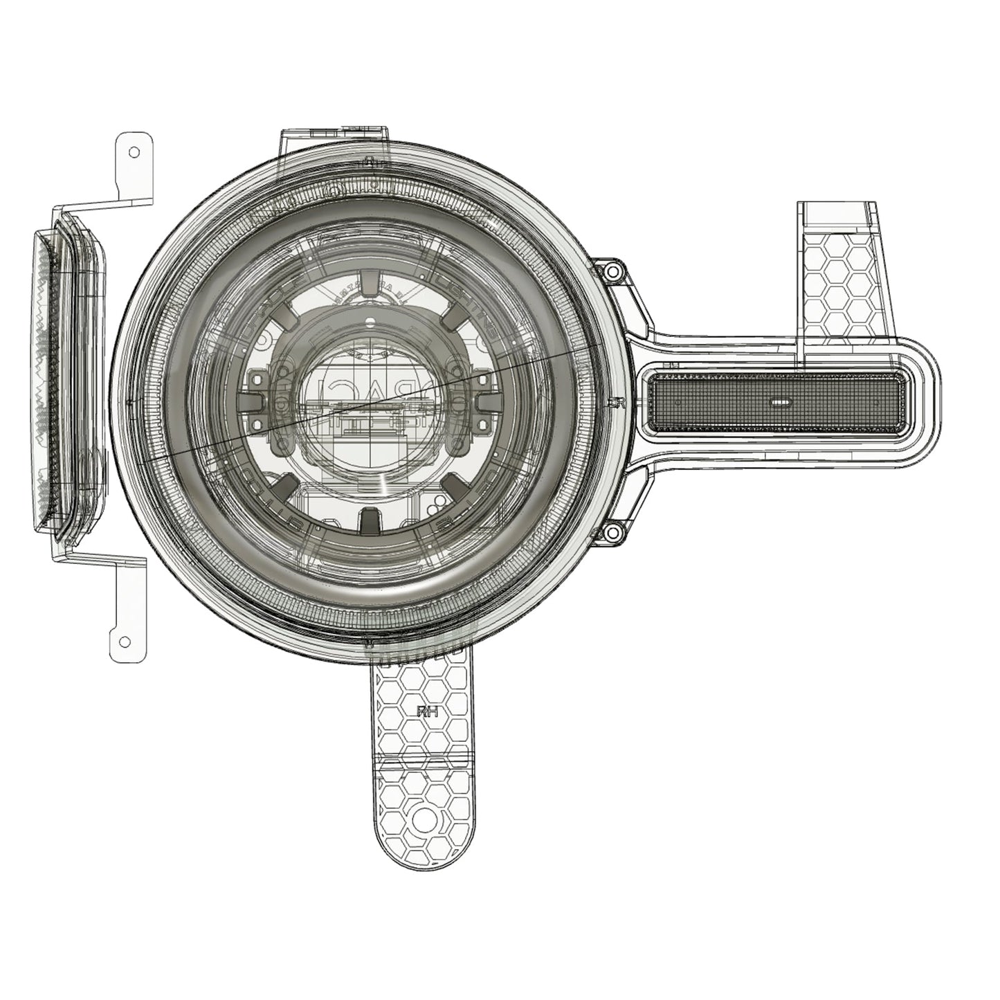 Bi-LED Projector Headlights <br>21-24 Ford Bronco White LED