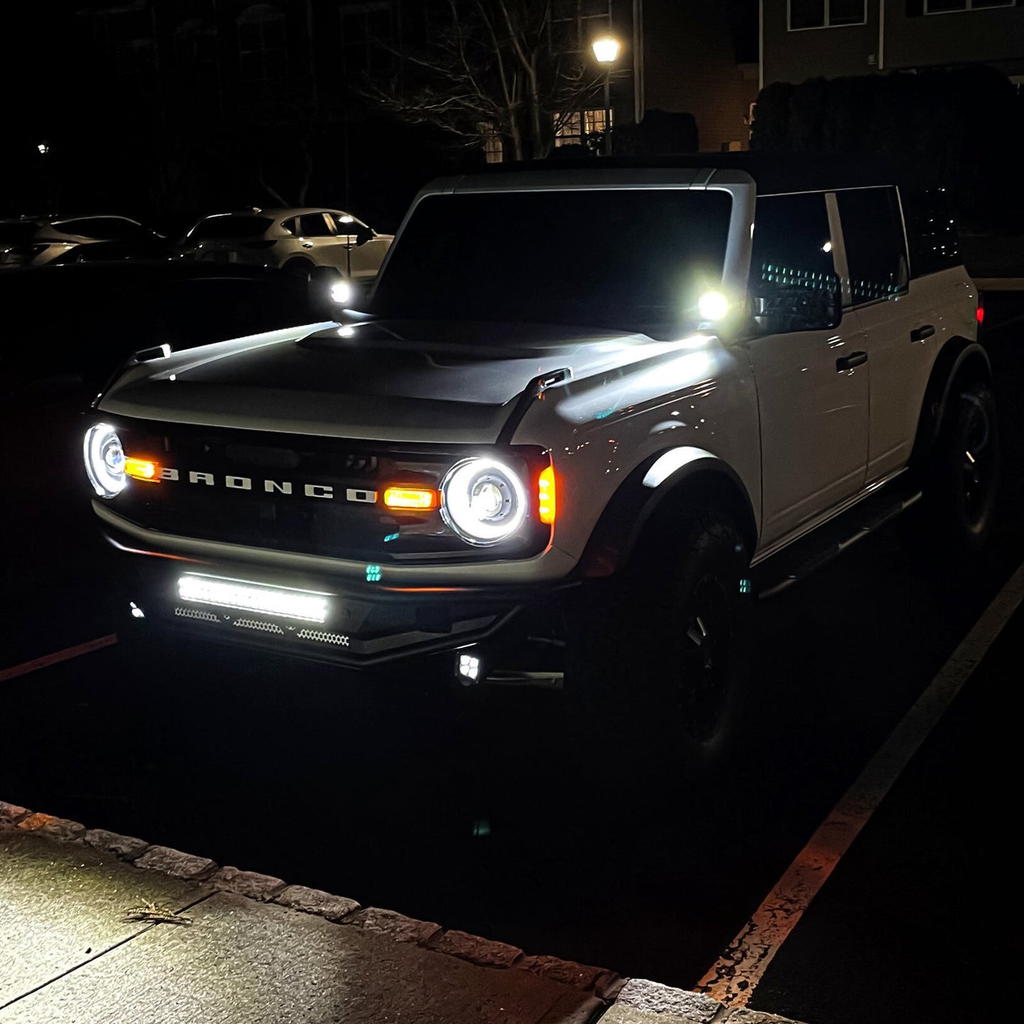 Bi-LED Projector Headlights <br>21-24 Ford Bronco White LED