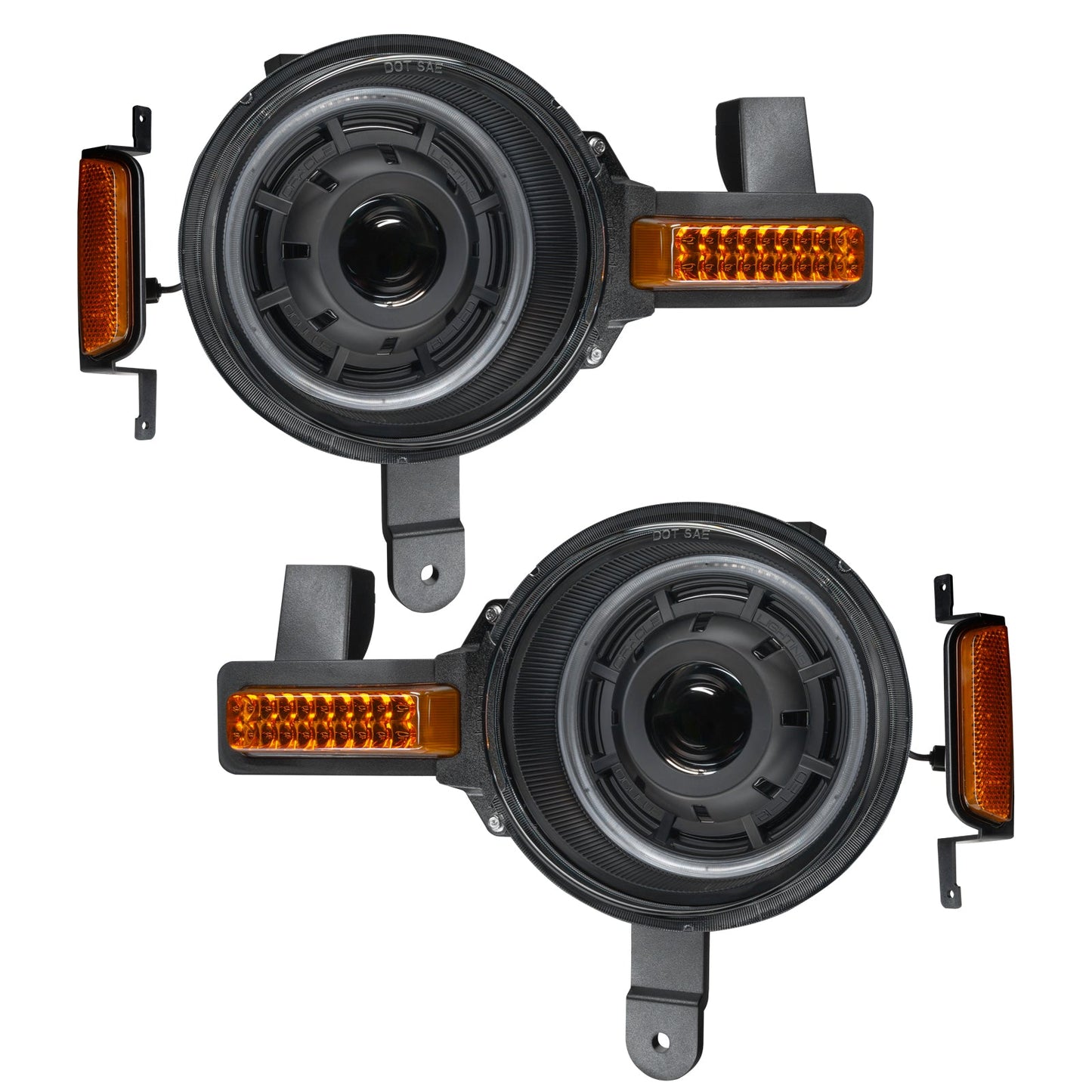 Bi-LED Projector Headlights <br>21-24 Ford Bronco Amber LED