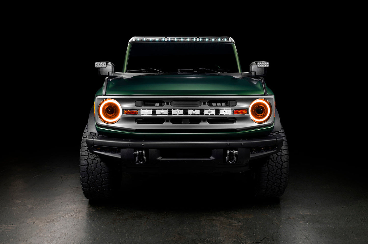 Bi-LED Projector Headlights <br>21-24 Ford Bronco Amber LED