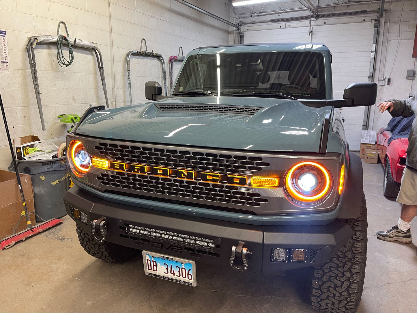 Bi-LED Projector Headlights <br>21-24 Ford Bronco Amber LED