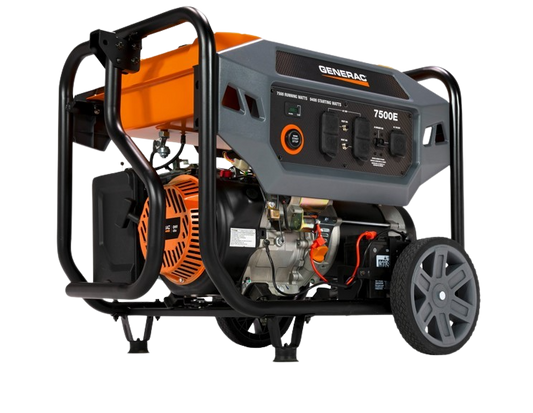 Generac 7718 7500E Generator 7500W/9400W Electric Start Gas Manufacturer RFB