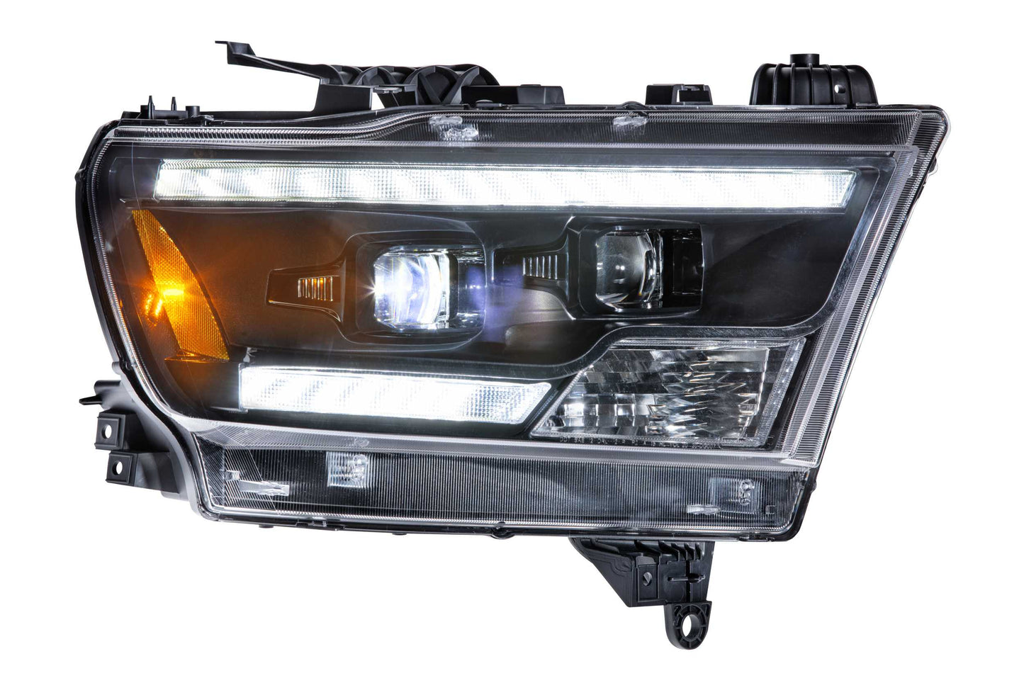 XB Hybrid LED Headlights (Pair / ASM) <br> 19-22 Dodge Ram 1500