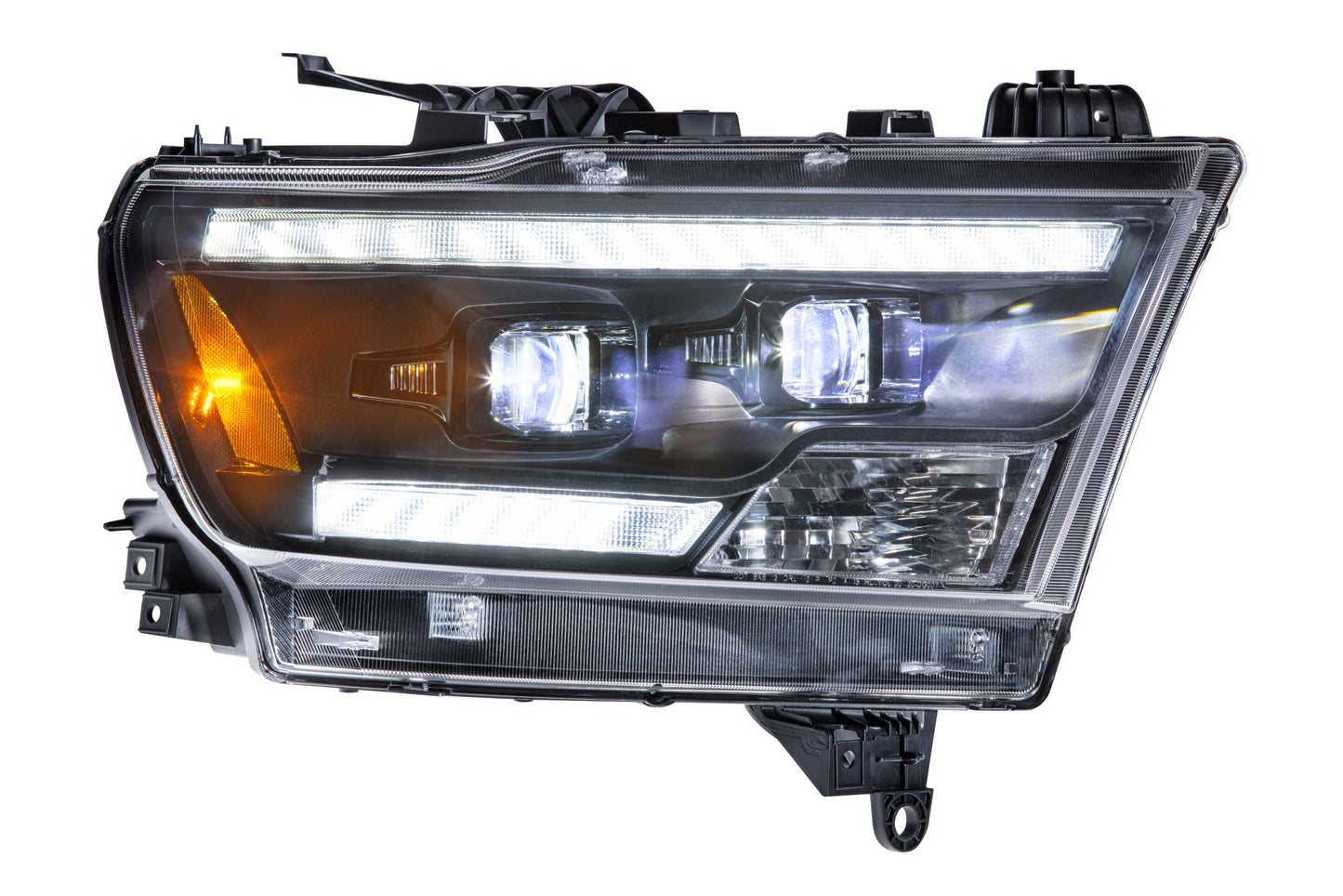 XB Hybrid LED Headlights (Pair / ASM) <br> 19-22 Dodge Ram 1500