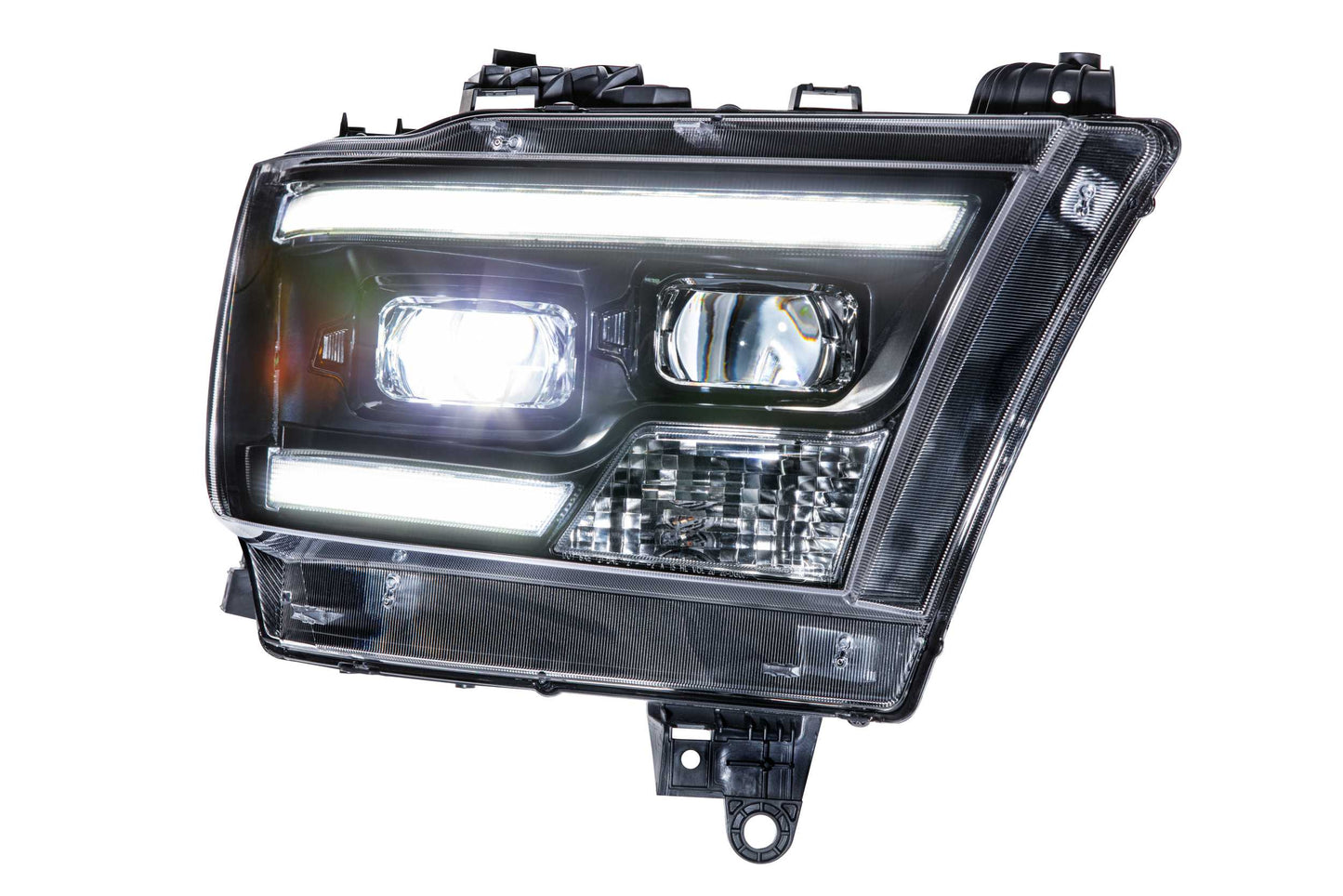 XB Hybrid LED Headlights (Pair / ASM) <br> 19-22 Dodge Ram 1500