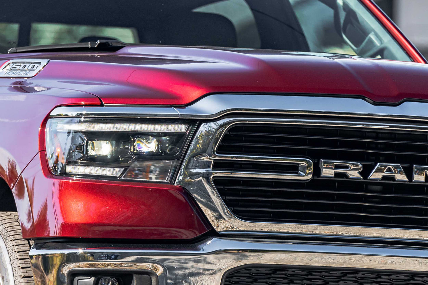 XB Hybrid LED Headlights (Pair / ASM) <br> 19-22 Dodge Ram 1500