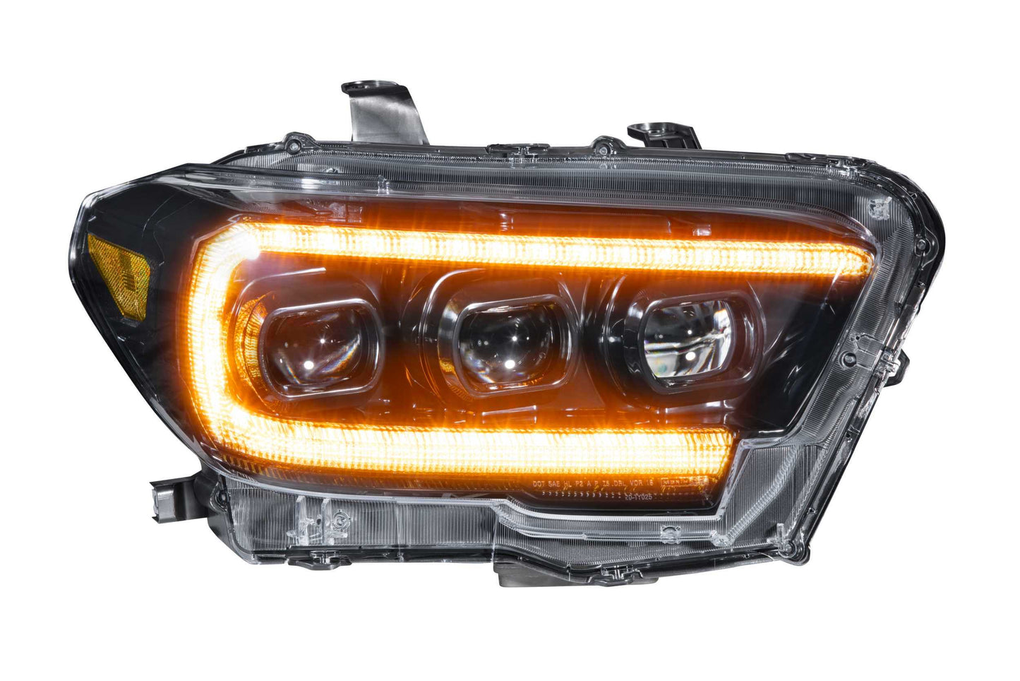 XB LED Headlights <br> 16-23 Toyota Tacoma (Pair / ASM / Amber DRL) (Gen 2)