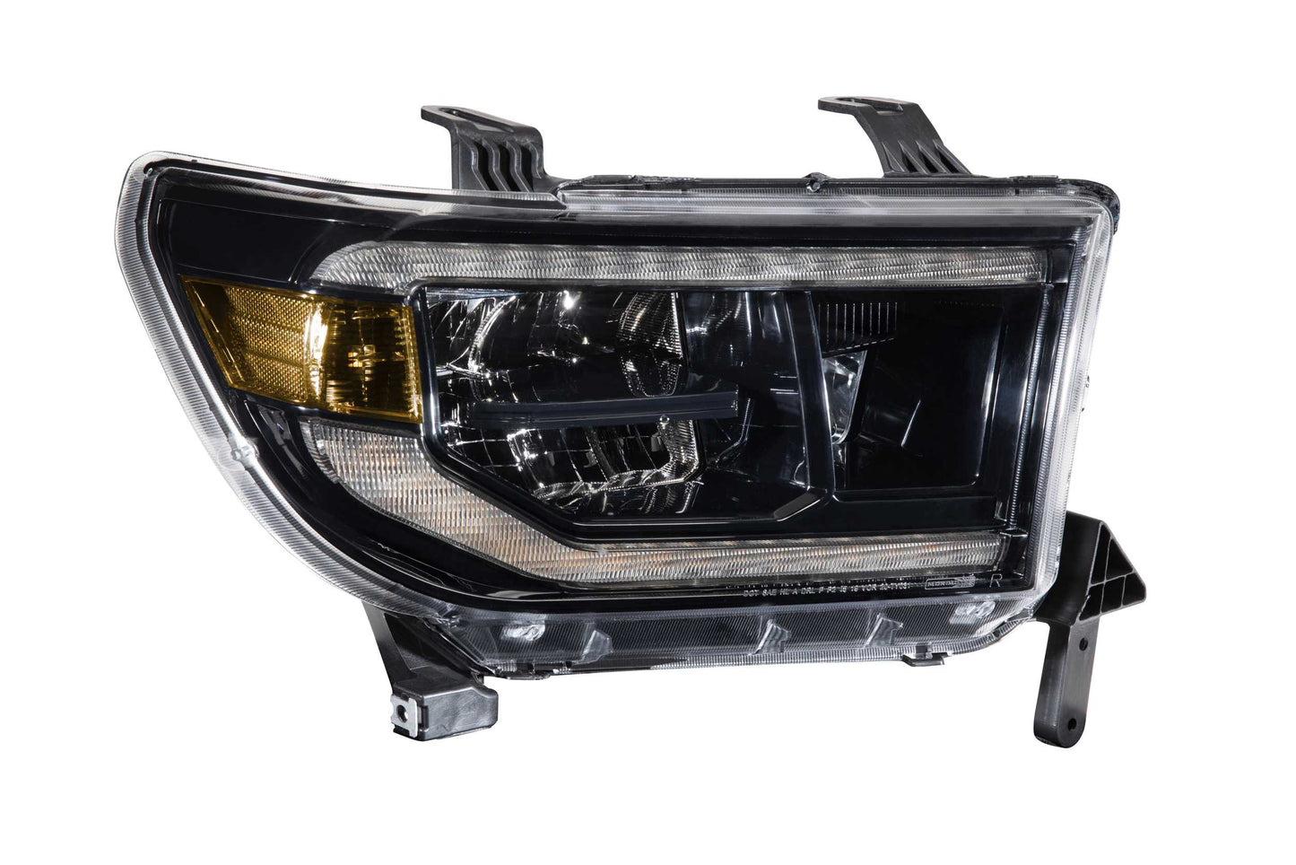 XB LED Headlights <br> 07-13 Toyota Tundra (Pair / ASM / Amber DRL)