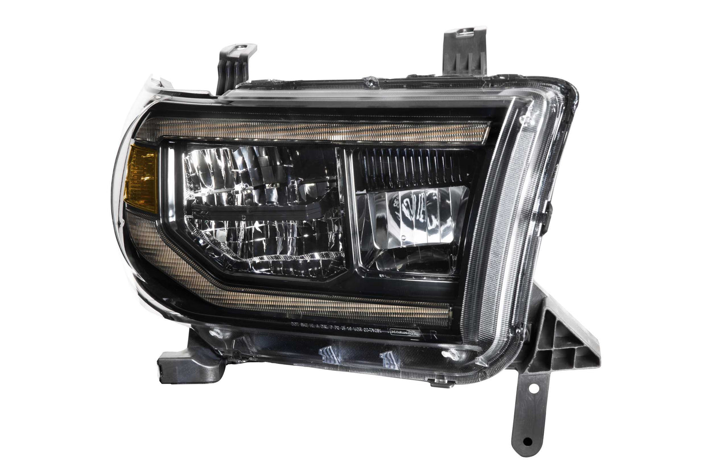 XB LED Headlights <br> 07-13 Toyota Tundra (Pair / ASM / Amber DRL)