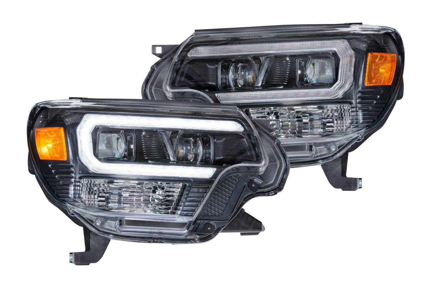 XB Hybrid LED Headlights (Pair / White DRL) <br> 12-15 Toyota Tacoma