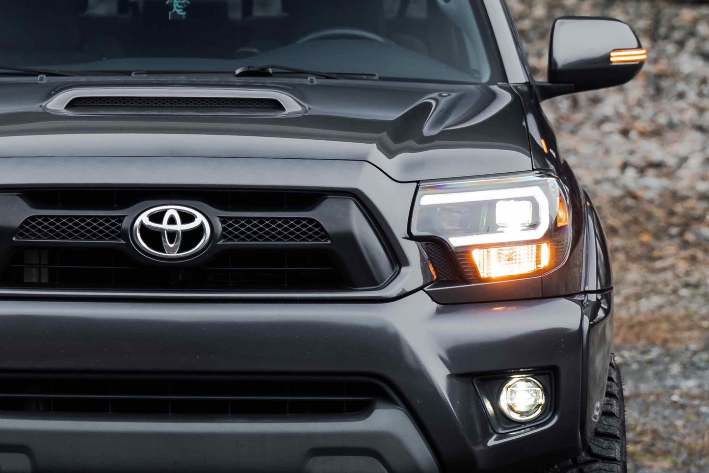 XB Hybrid LED Headlights (Pair / White DRL) <br> 12-15 Toyota Tacoma