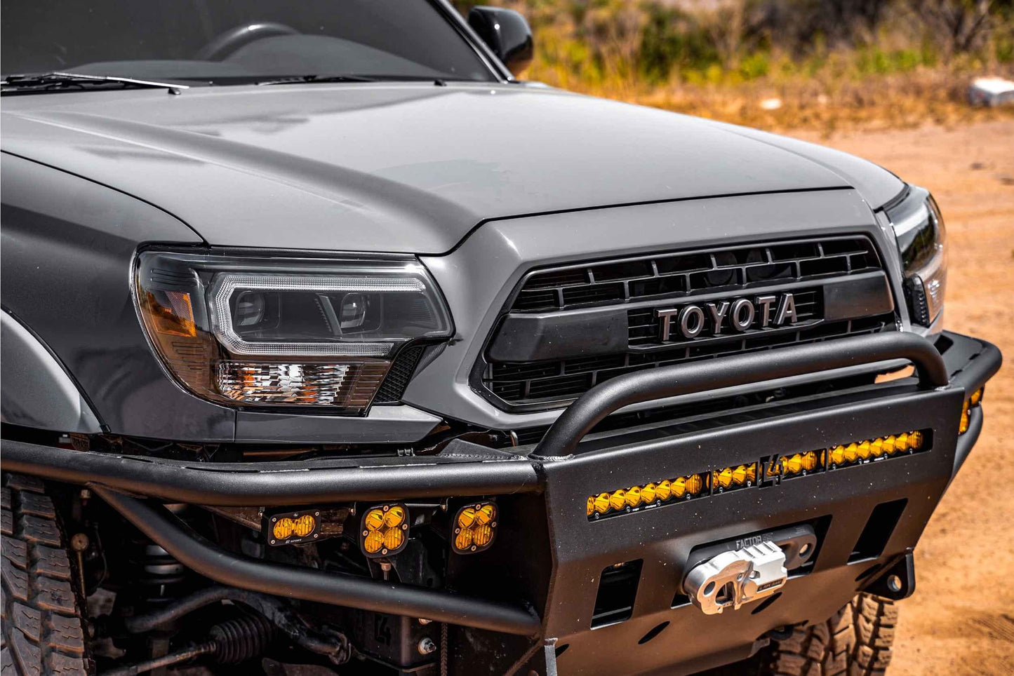 XB Hybrid LED Headlights (Pair / White DRL) <br> 12-15 Toyota Tacoma