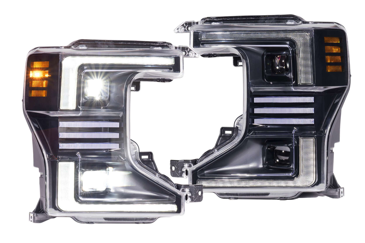 XB Hybrid LED Headlights <br> 20-22 Ford Super Duty (Pair / ASM)