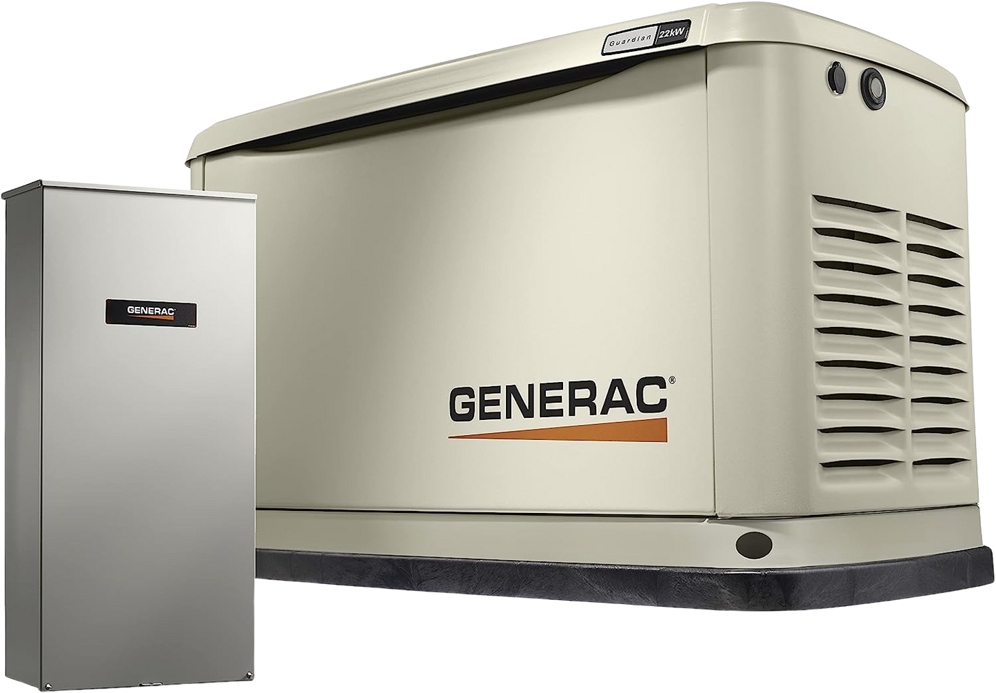 Generac 70432 Guardian 22kW Standby Generator WiFi w/ 200 Amp Automatic Transfer Switch New