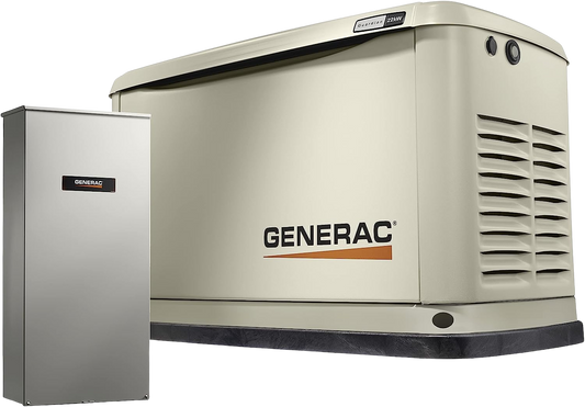 Generac 70432 Guardian 22kW Standby Generator WiFi w/ 200 Amp Automatic Transfer Switch New