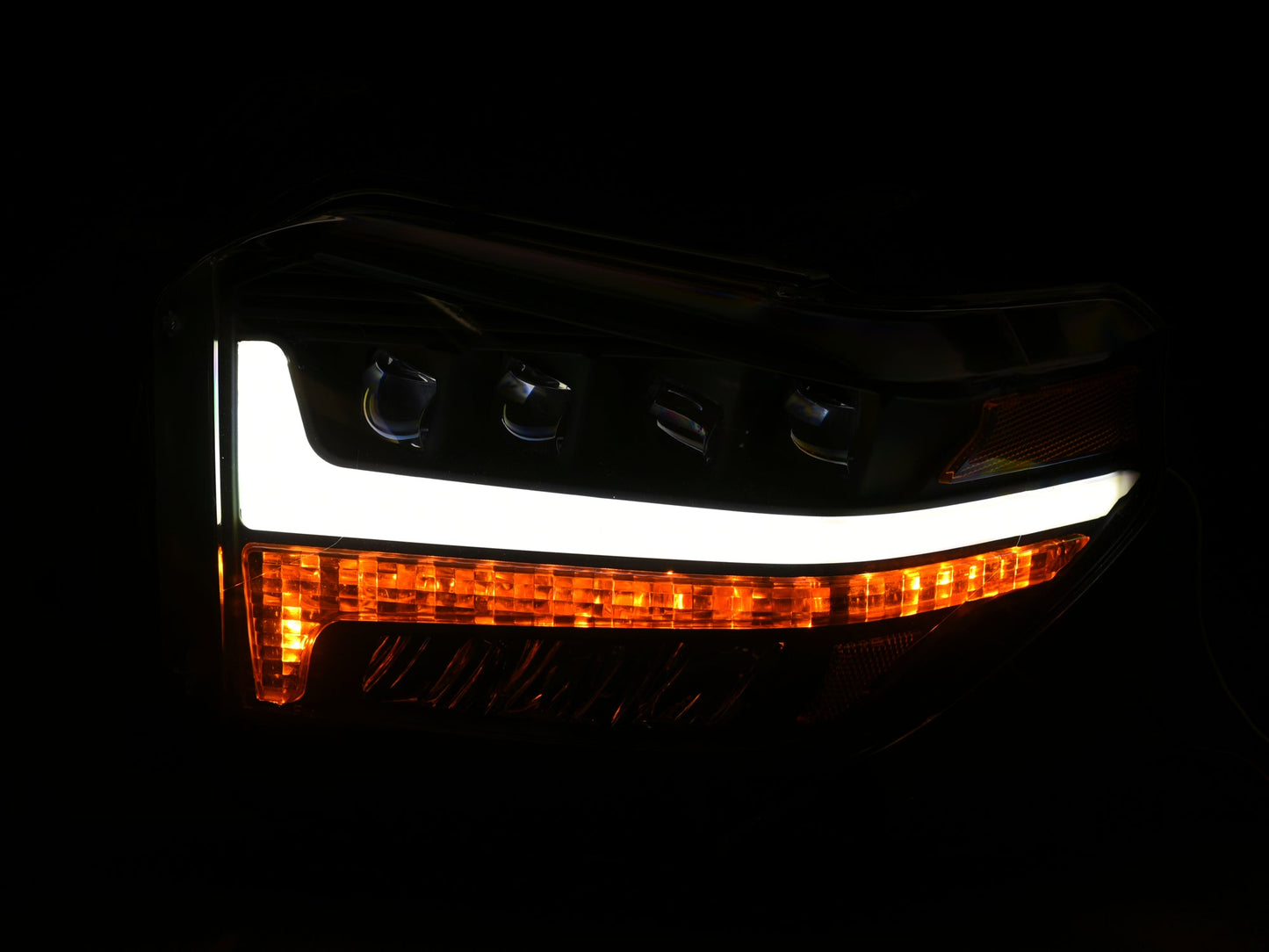 Quad Pro LED Projector Headlights<br> 14-19 Toyota Tundra