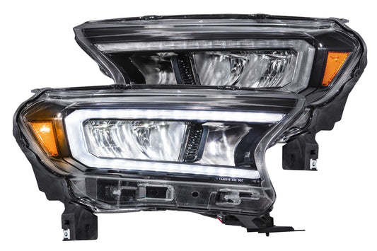 Switchback DRL/Turn Signal Carbide LED Headlights <br> 19-23 Ford Ranger