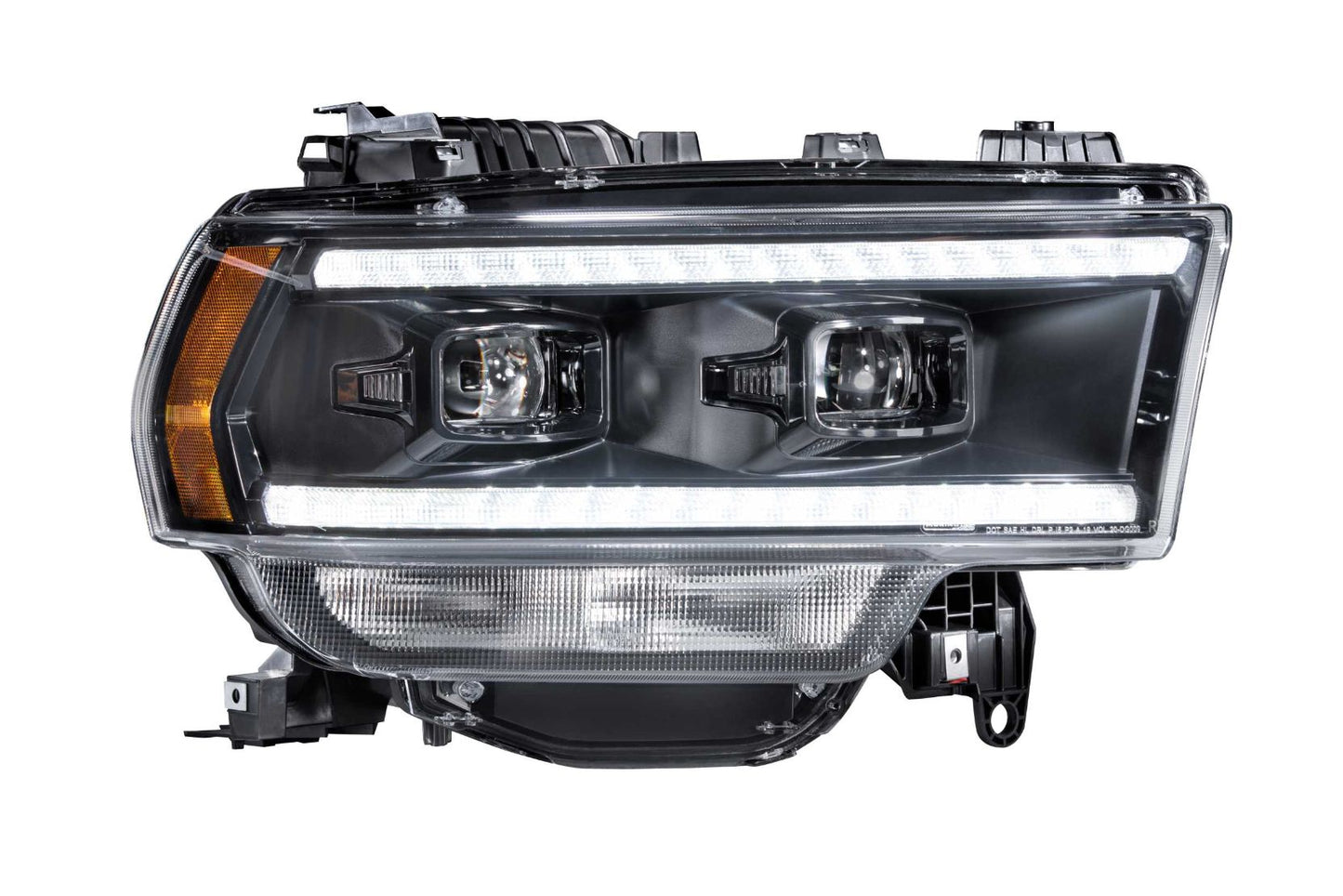 XB Hybrid LED Headlights <br> 19-24 Dodge Ram HD (Pair / ASM)