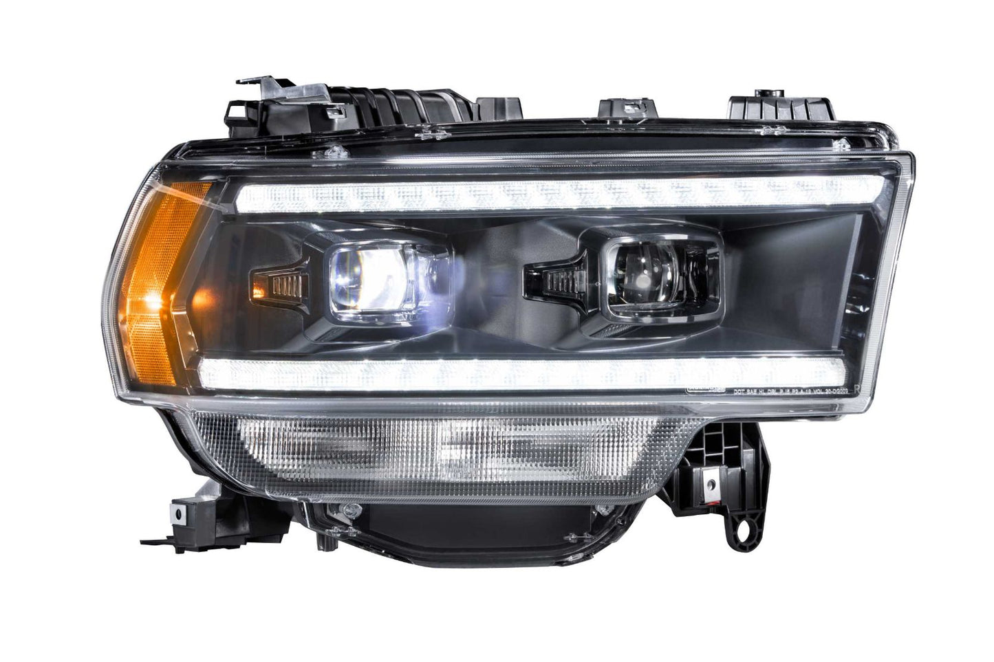 XB Hybrid LED Headlights <br> 19-24 Dodge Ram HD (Pair / ASM)