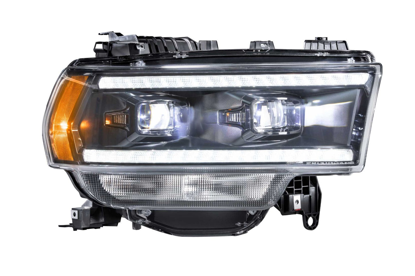 XB Hybrid LED Headlights <br> 19-24 Dodge Ram HD (Pair / ASM)