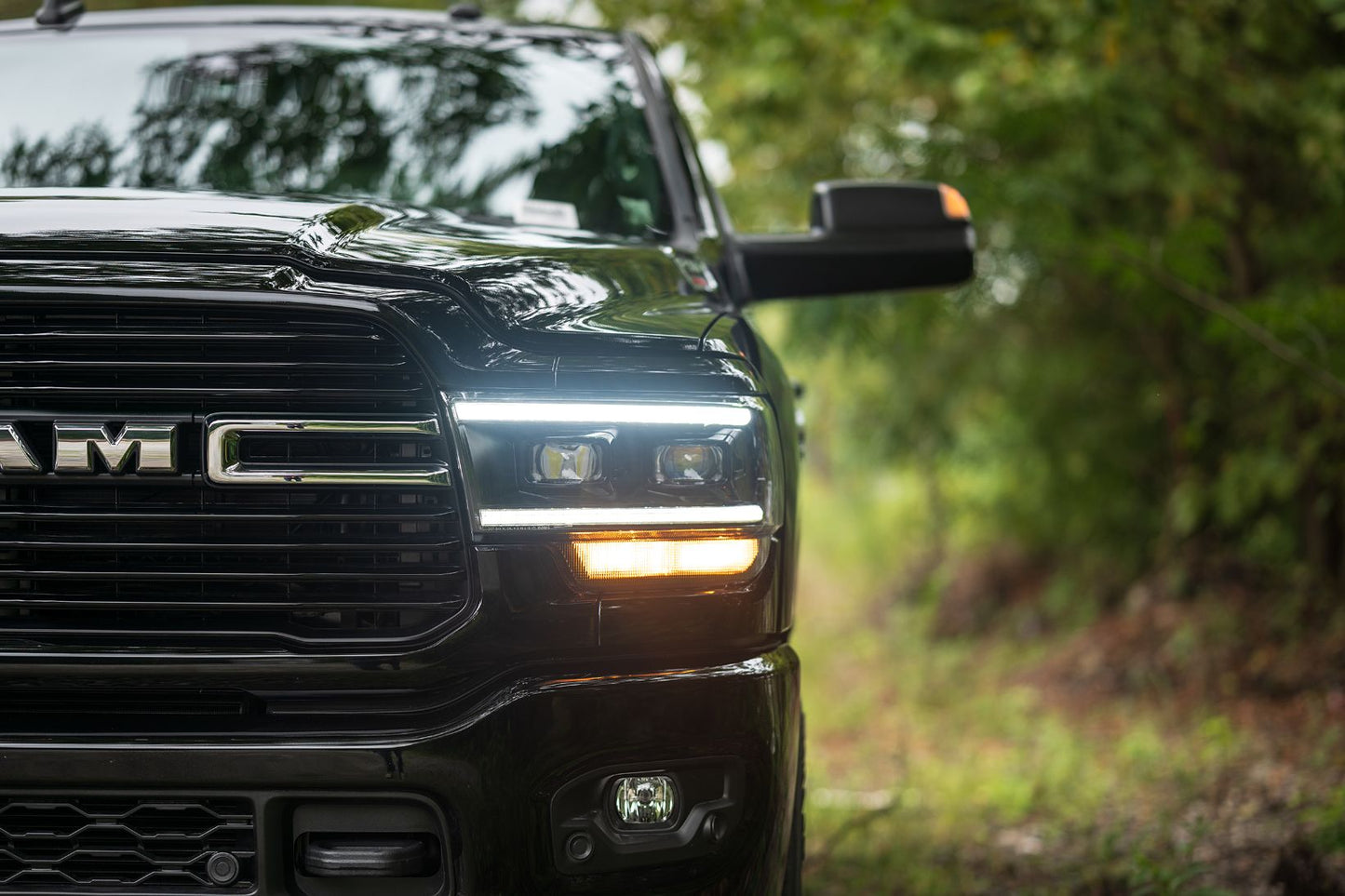 XB Hybrid LED Headlights <br> 19-24 Dodge Ram HD (Pair / ASM)