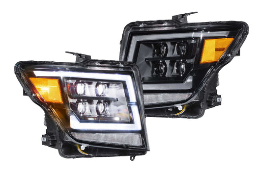 XB LED Headlights <br> 16-22 Nissan Titan (16-22) (Pair / ASM)