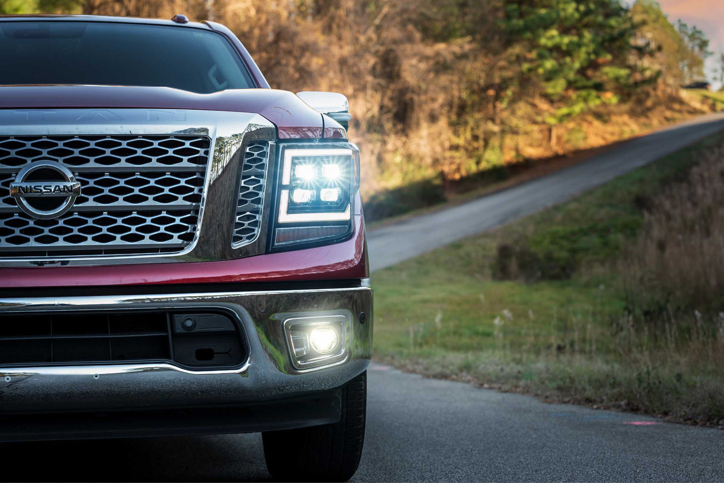 XB LED Headlights <br> 16-22 Nissan Titan (16-22) (Pair / ASM)